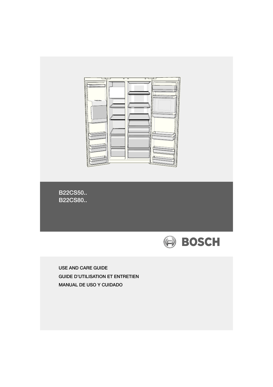 Bosch B22CS50SNS User Manual | 88 pages