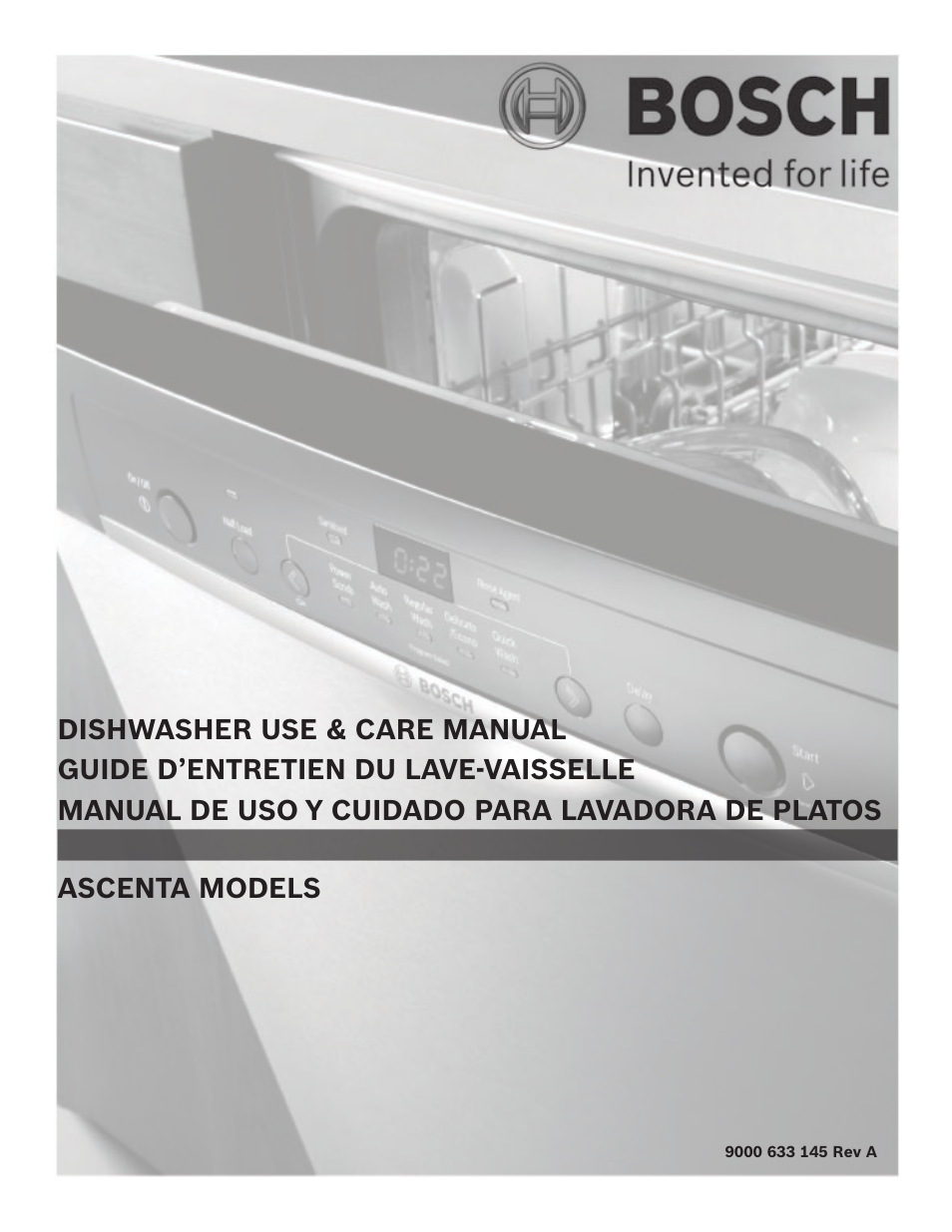 Bosch SHX3AR55UC User Manual | 64 pages