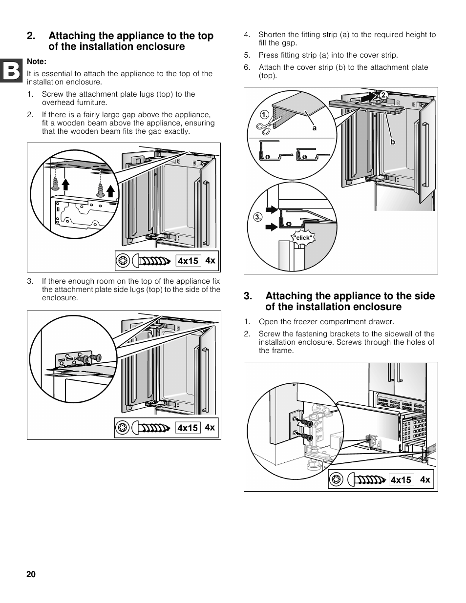 Bosch B36BT830NS User Manual | Page 20 / 64