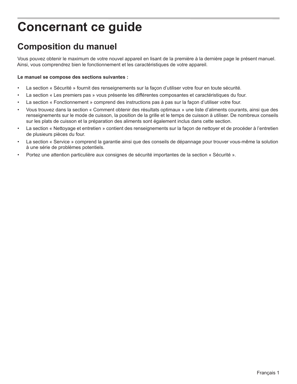 Concernant ce guide, Composition du manuel | Bosch HSLP451UC User Manual | Page 38 / 116