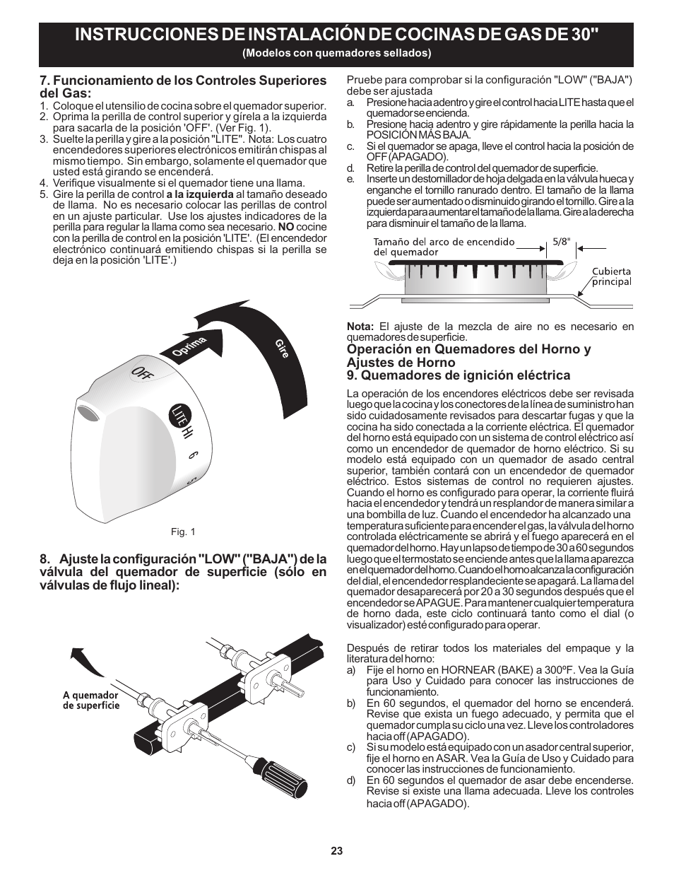 Bosch HGS3053UC User Manual | Page 23 / 24