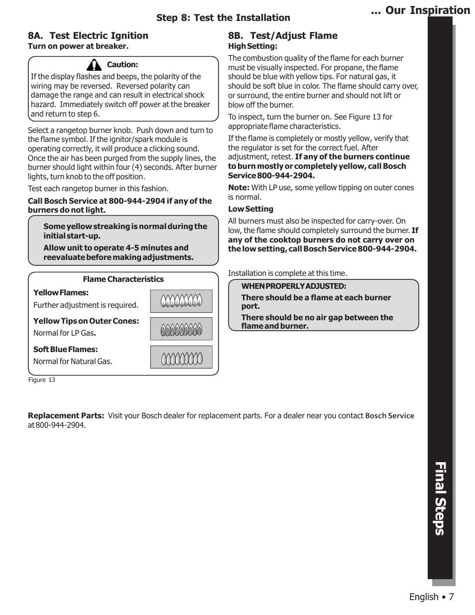 Our inspiration | Bosch HDS7052U User Manual | Page 9 / 28