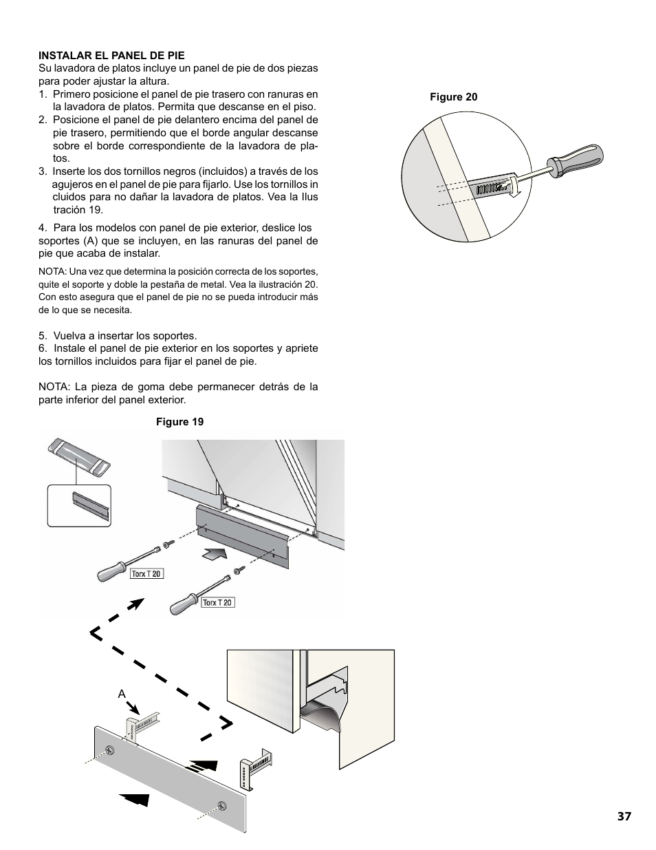 Bosch SGE63E06UC User Manual | Page 37 / 39
