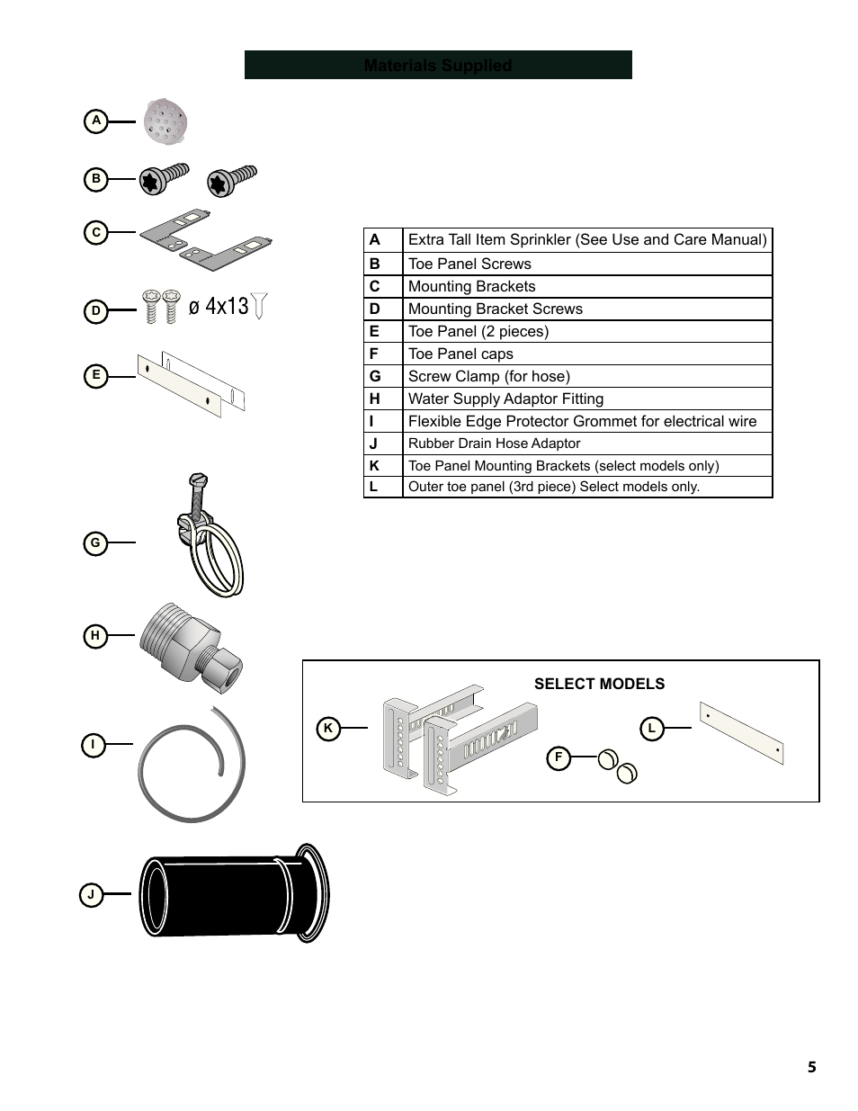 Bosch SGE63E06UC User Manual | Page 5 / 39