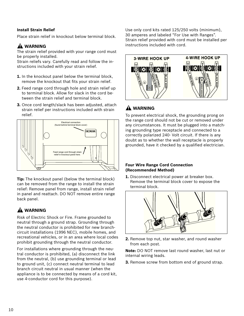 Bosch HDI7052U User Manual | Page 10 / 48