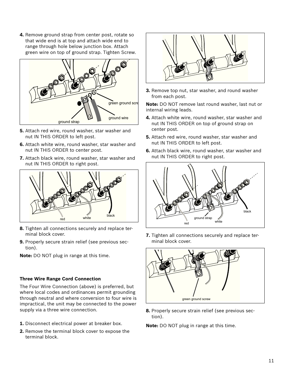 Bosch HDI7052U User Manual | Page 11 / 48