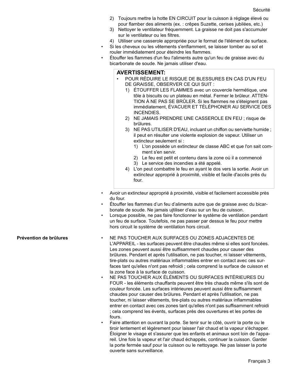 Prévention de brûlures | Bosch HES7282U User Manual | Page 53 / 148