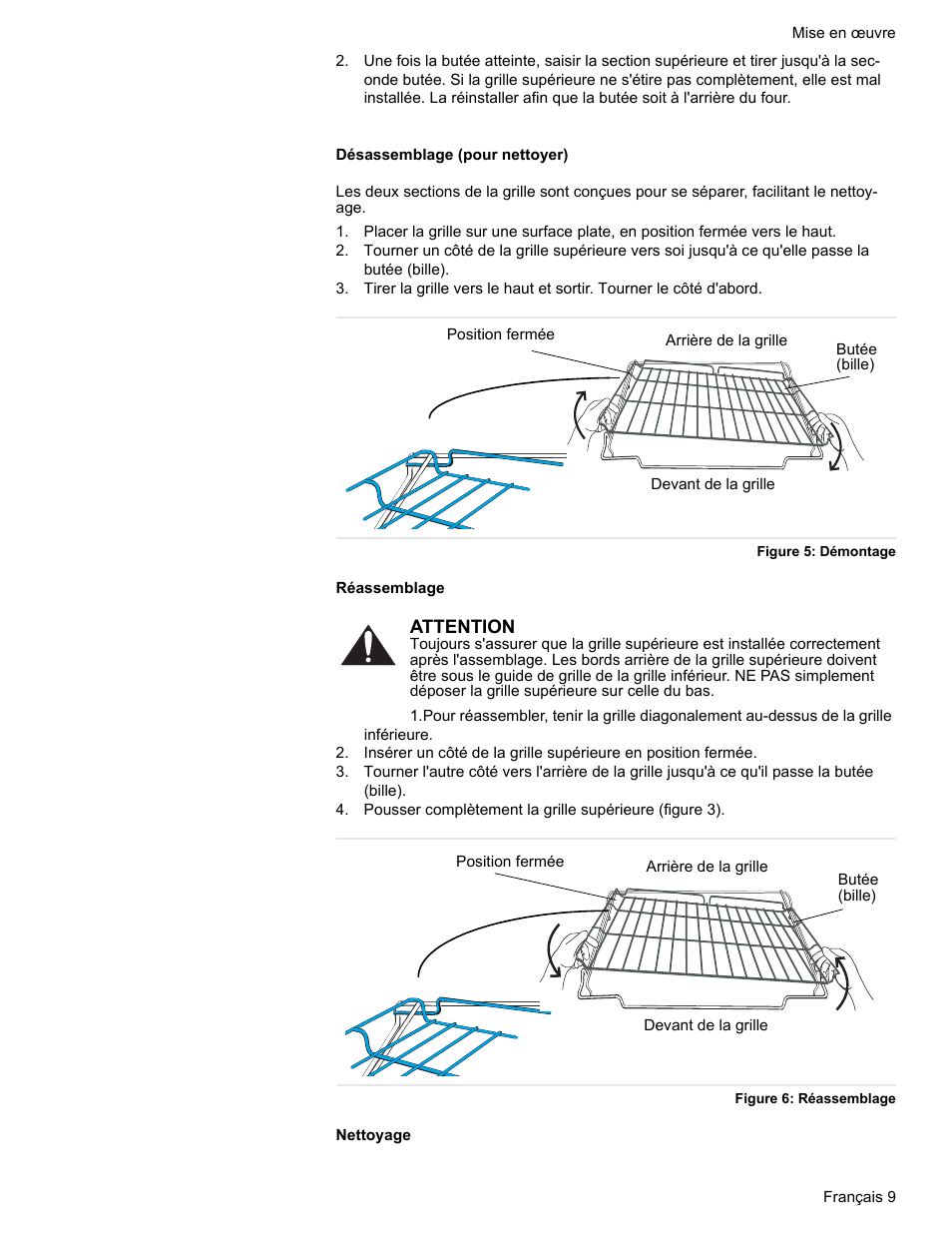 Figure 5: démontage, Figure 6: réassemblage | Bosch HES7282U User Manual | Page 59 / 148