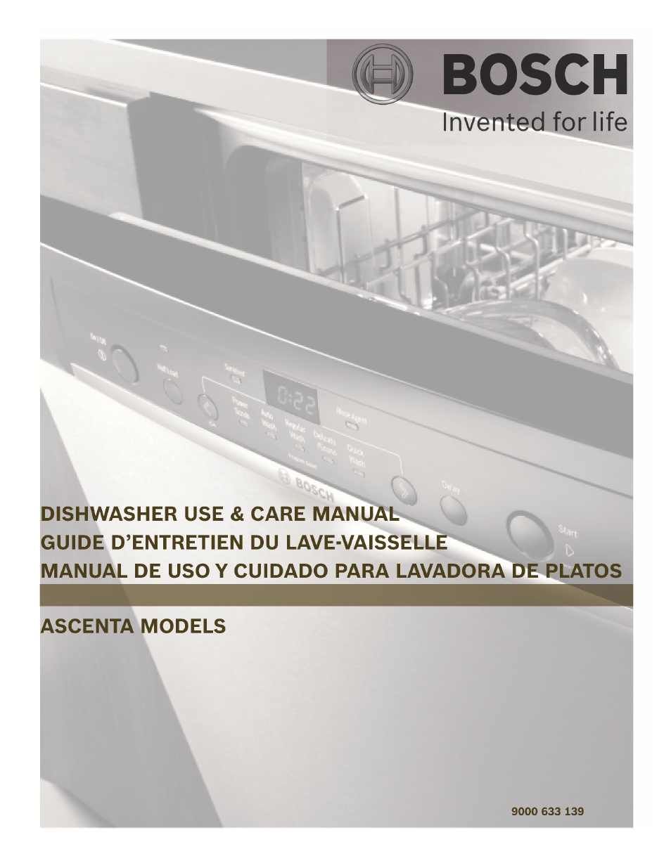 Bosch SHE3AR52UC User Manual | 65 pages