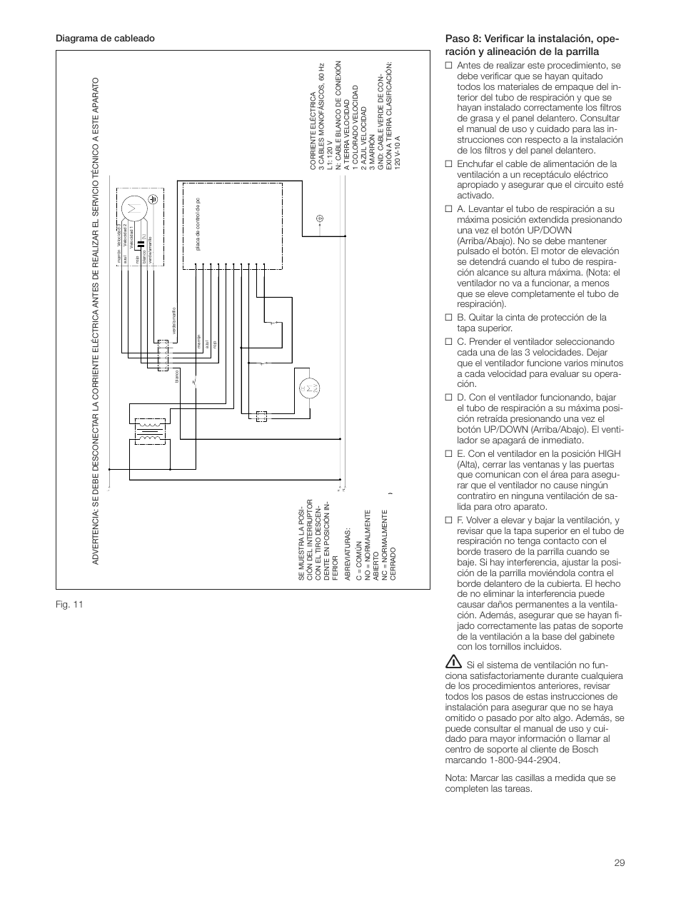 Bosch DHD3614UC User Manual | Page 29 / 32