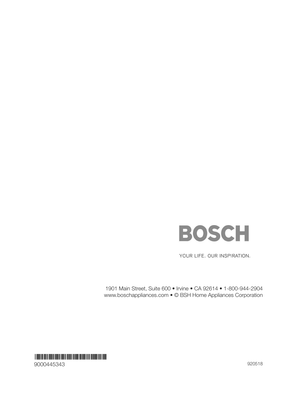 Bosch DHD3614UC User Manual | Page 32 / 32