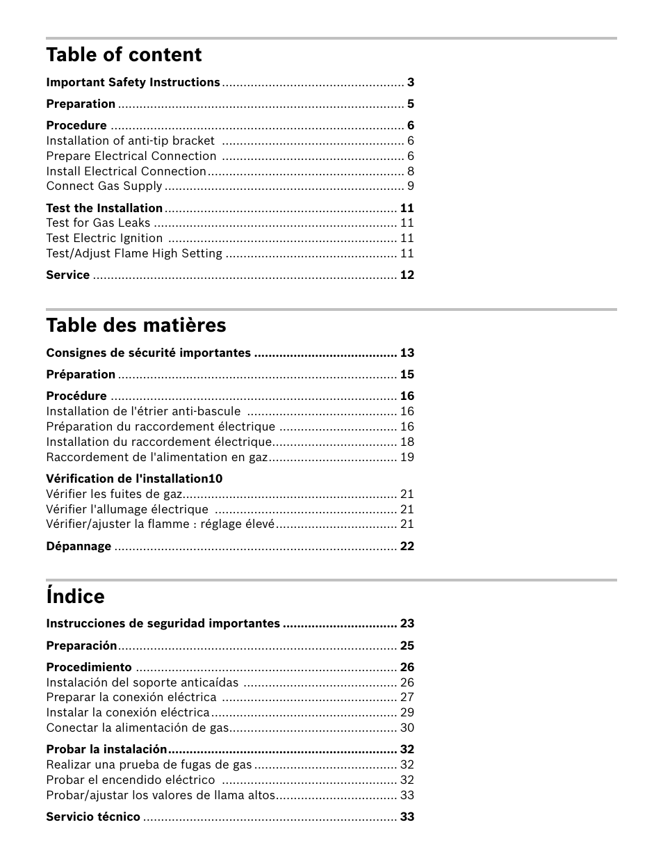 Bosch HDS7052U User Manual | Page 2 / 36