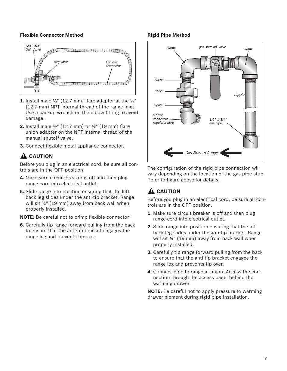 Bosch HGS7282UC User Manual | Page 7 / 28