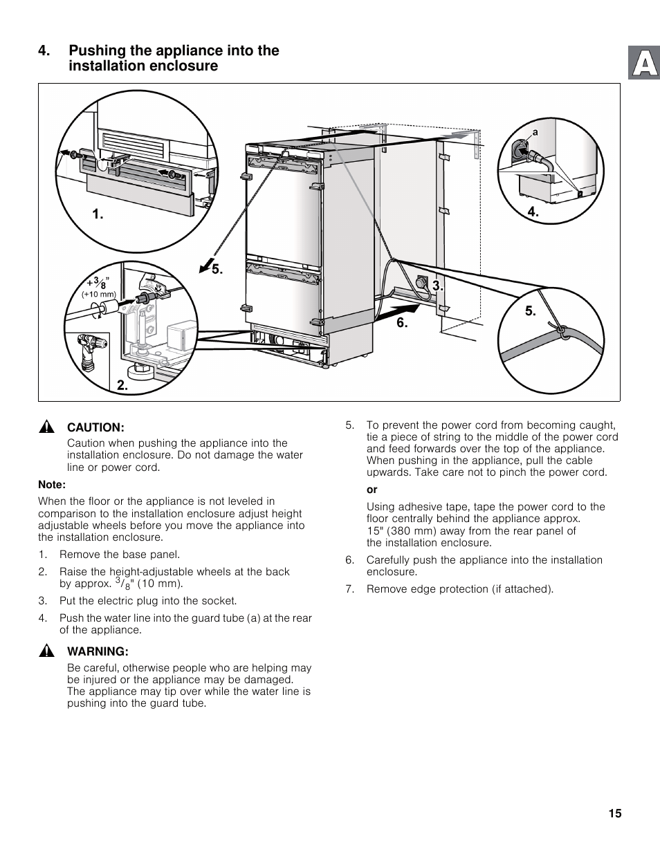 Bosch B30IB800SP User Manual | Page 15 / 82