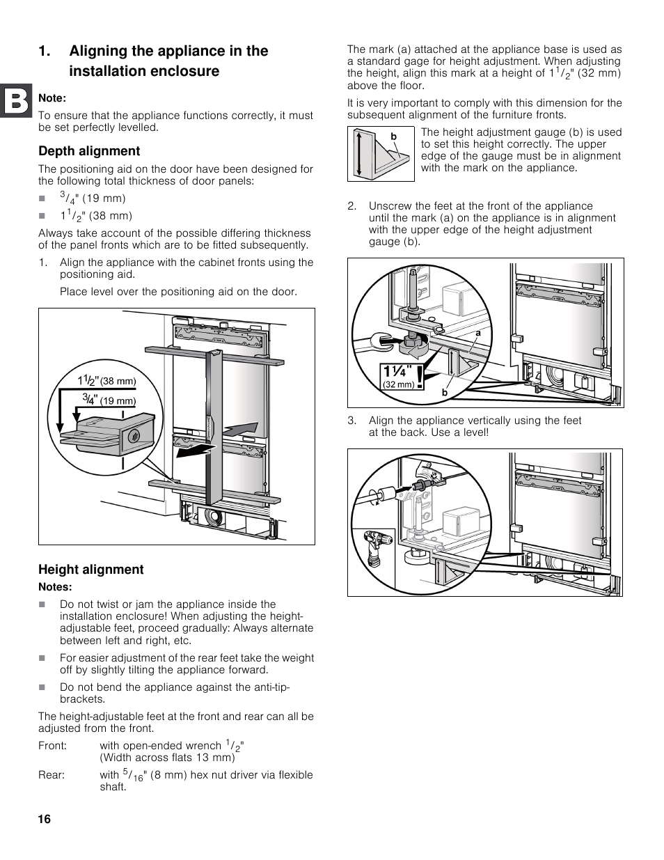 Bosch B30IB800SP User Manual | Page 16 / 82