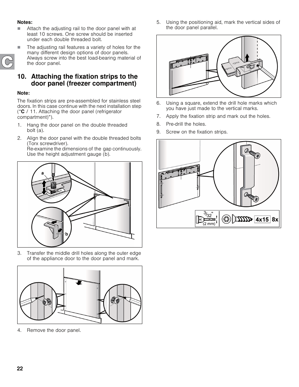 Bosch B30IB800SP User Manual | Page 22 / 82