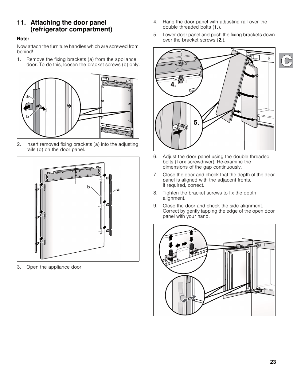 Bosch B30IB800SP User Manual | Page 23 / 82