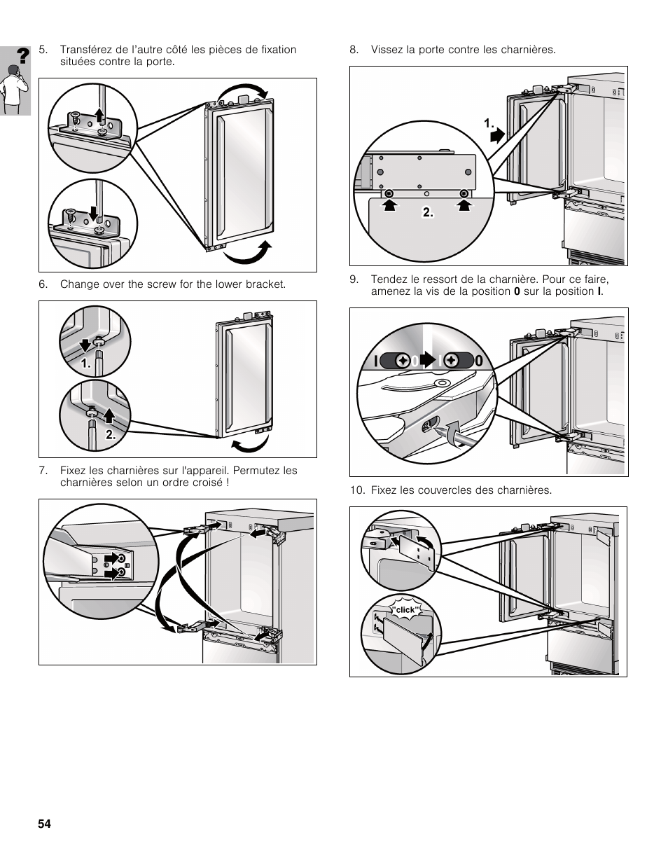 Bosch B30IB800SP User Manual | Page 54 / 82