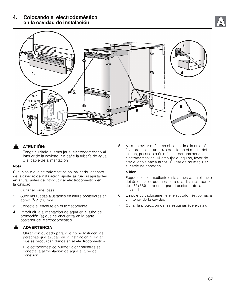 Bosch B30IB800SP User Manual | Page 67 / 82