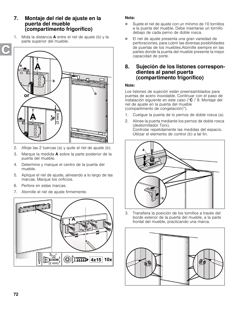 Bosch B30IB800SP User Manual | Page 72 / 82