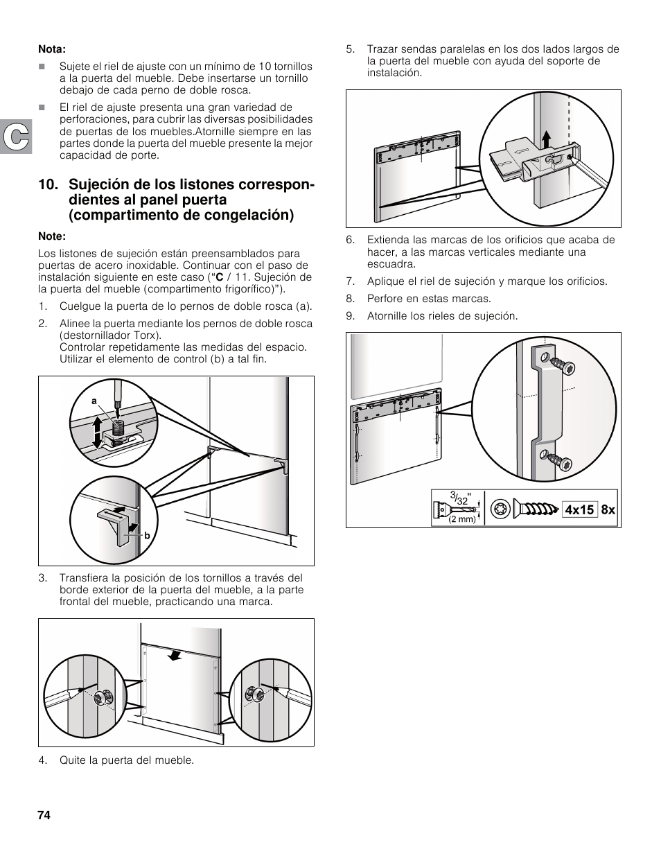 Bosch B30IB800SP User Manual | Page 74 / 82