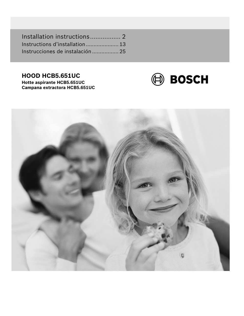 Bosch HCB50651UC User Manual | 40 pages