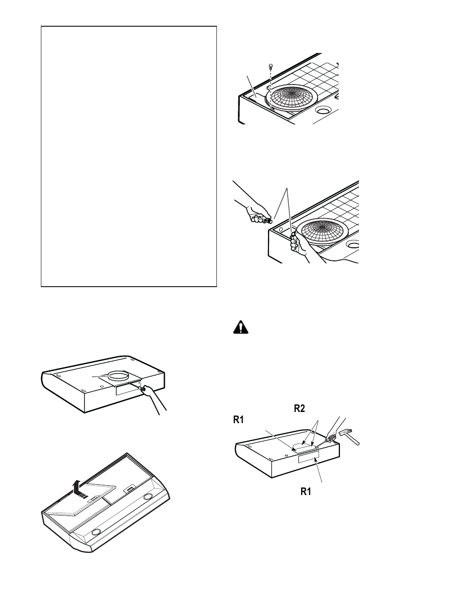 R1 r2 | Bosch DUH36152UC User Manual | Page 18 / 32