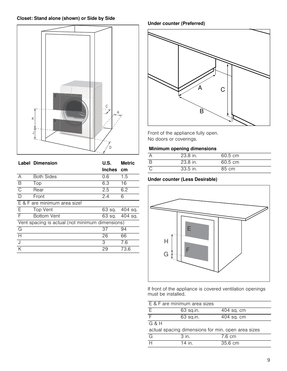 Bosch WTB86200UC User Manual | Page 9 / 32