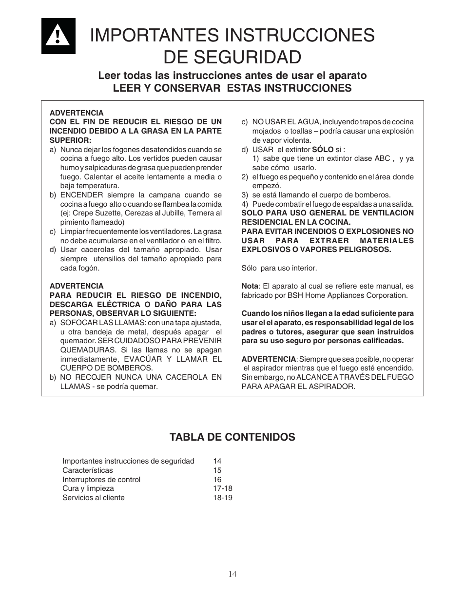 Bosch DPH30652UC User Manual | Page 14 / 20