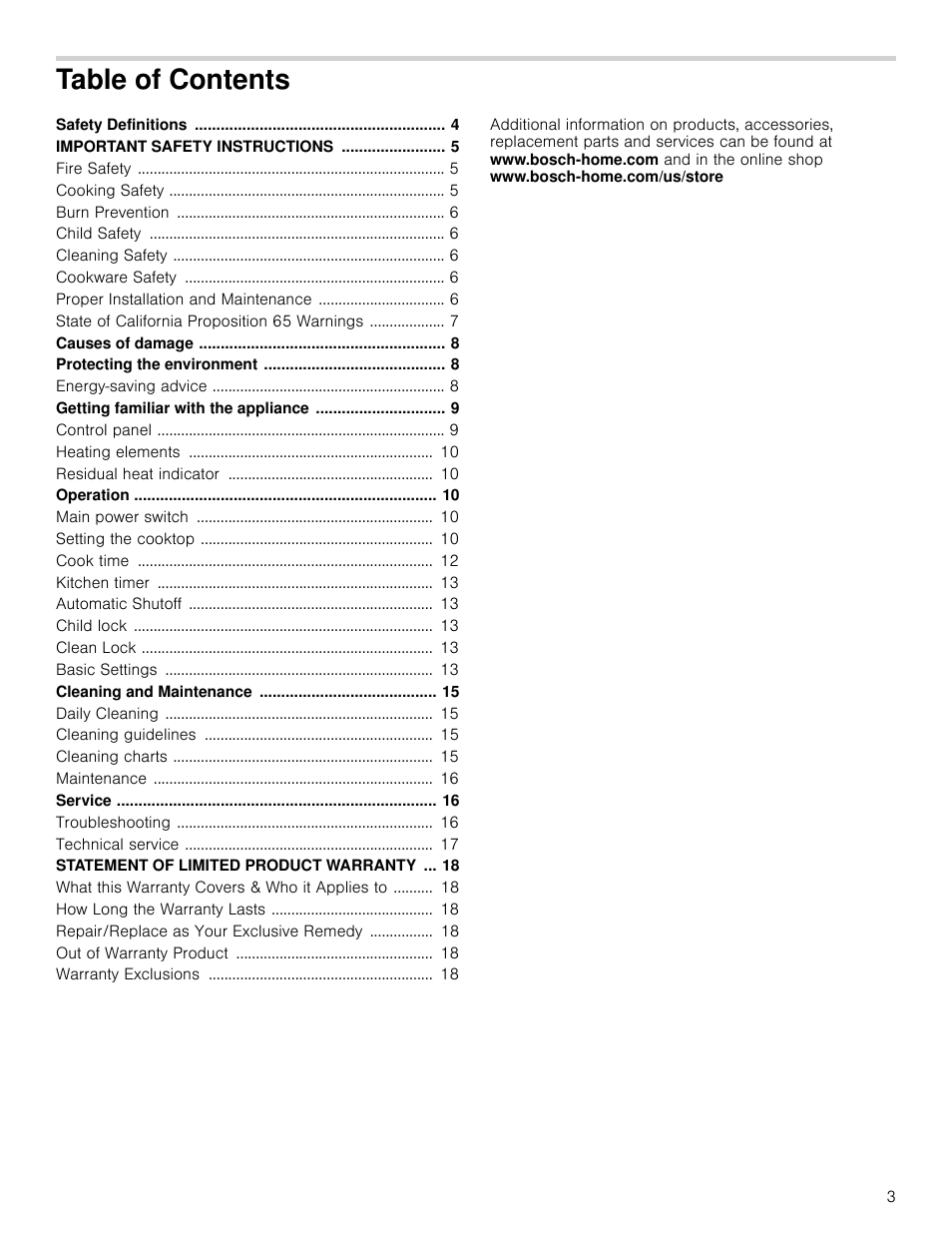 Bosch NET8066SUC User Manual | Page 3 / 56