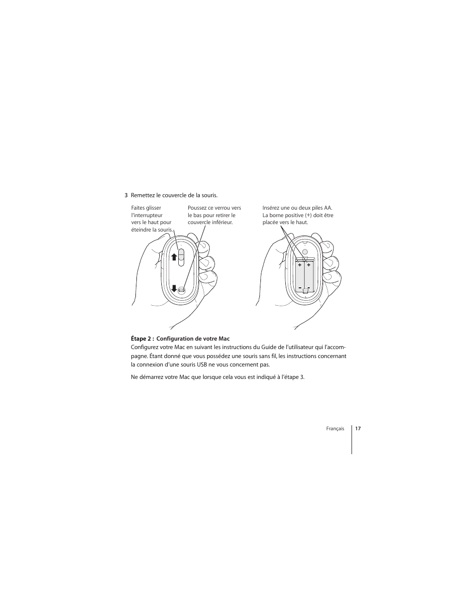 Apple Mighty Mouse (inalámbrico) User Manual | Page 17 / 36