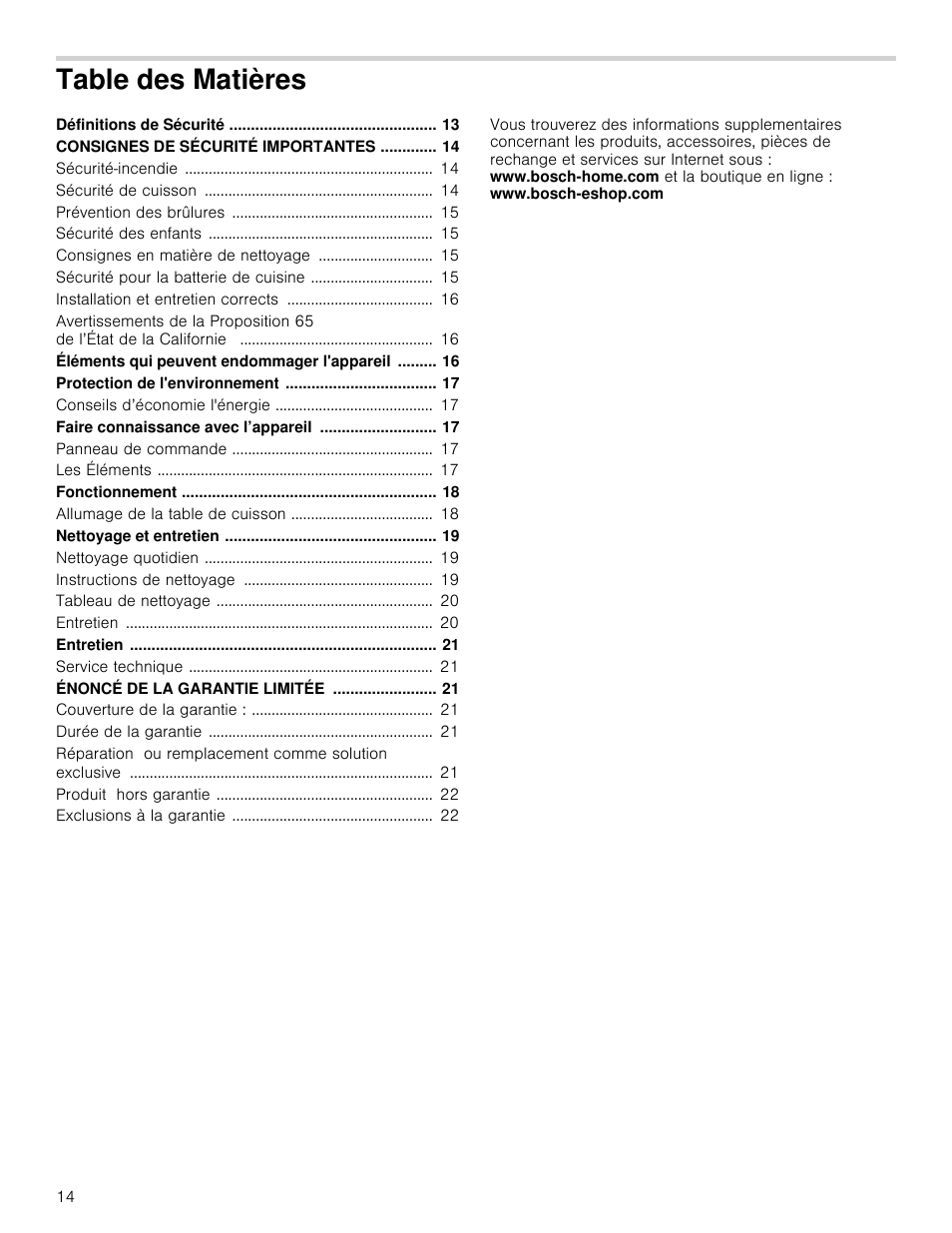 Bosch NEM5066UC User Manual | Page 15 / 40