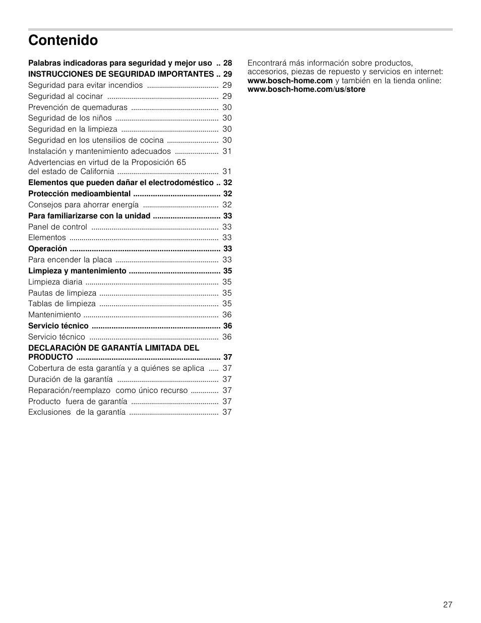 Bosch NEM5066UC User Manual | Page 27 / 40