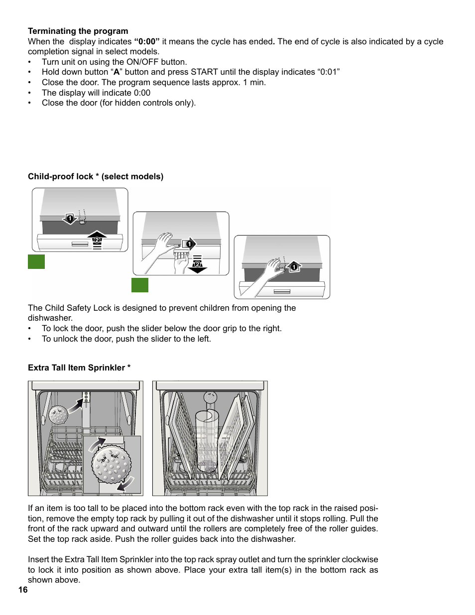 Bosch SGE63E06UC User Manual | Page 16 / 64