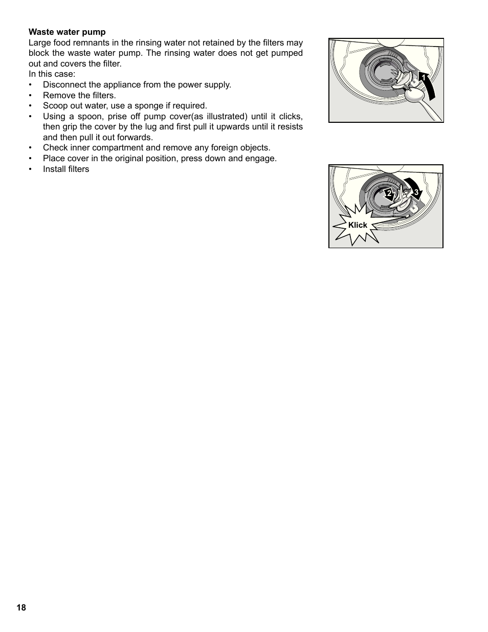 Bosch SGE63E06UC User Manual | Page 18 / 64