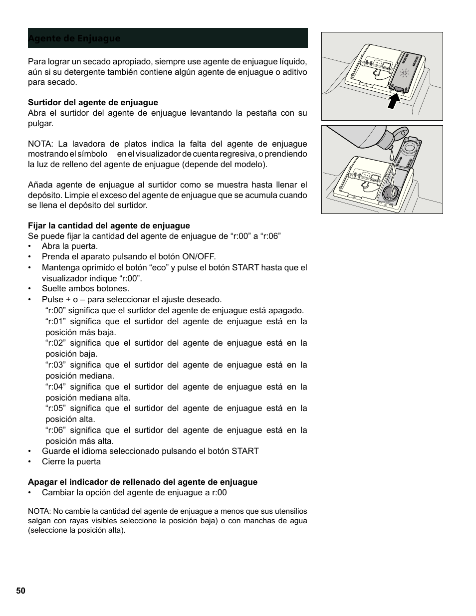 Bosch SGE63E06UC User Manual | Page 50 / 64