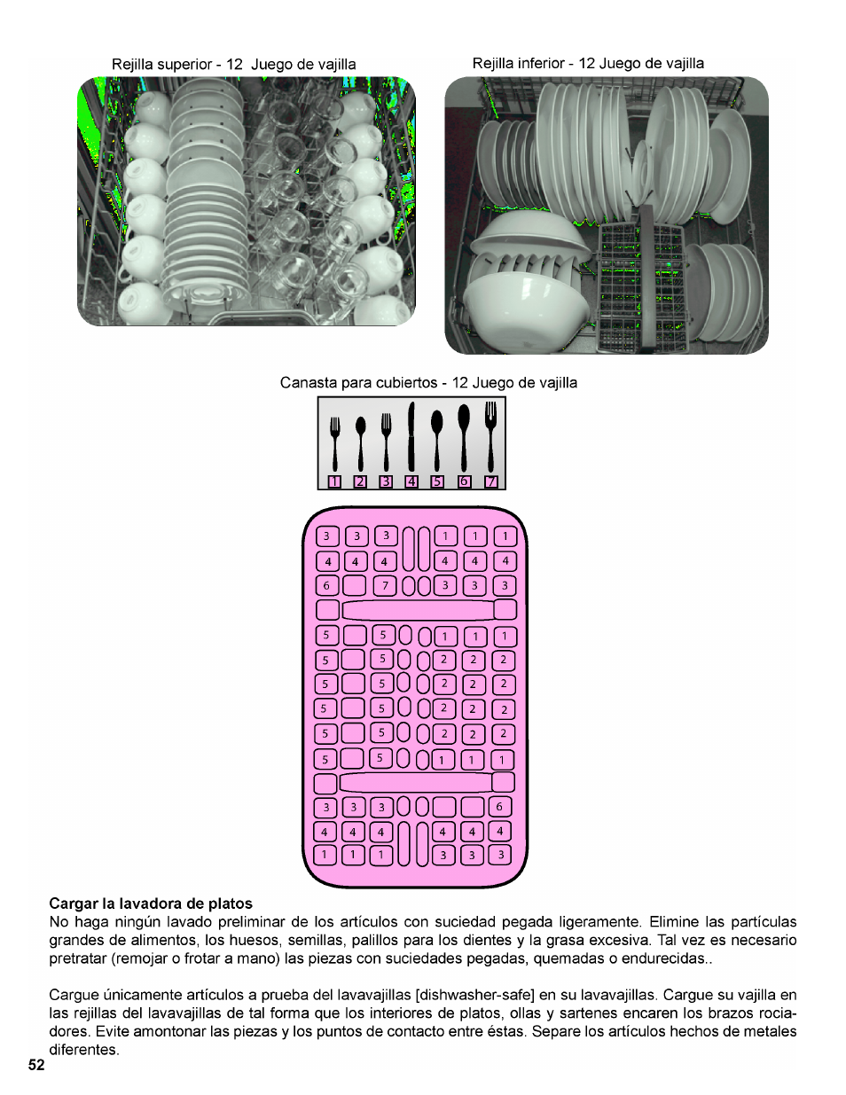 Bosch SGE63E06UC User Manual | Page 52 / 64