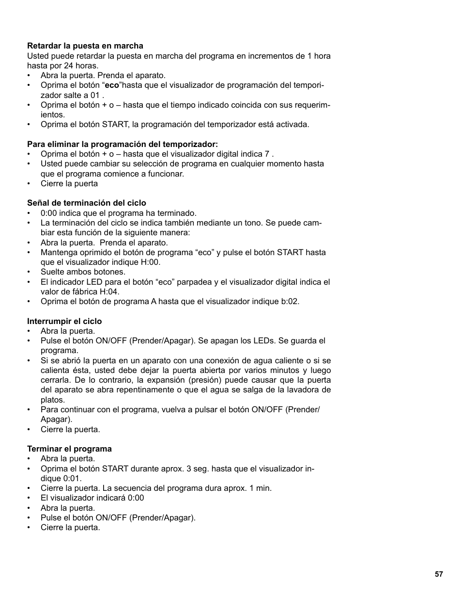 Bosch SGE63E06UC User Manual | Page 57 / 64