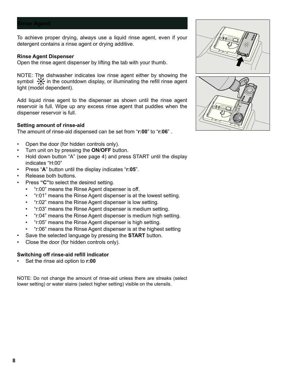 Bosch SGE63E06UC User Manual | Page 8 / 64