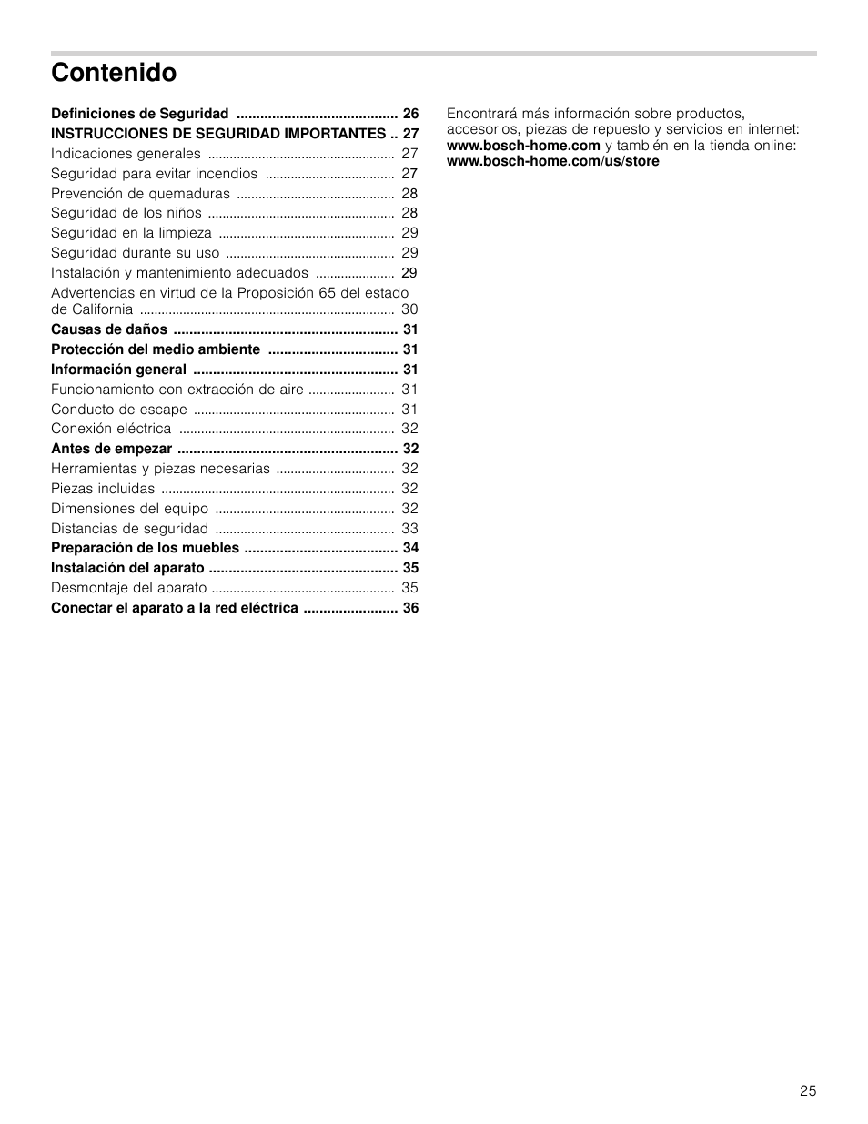 Bosch HUI54451UC User Manual | Page 25 / 40