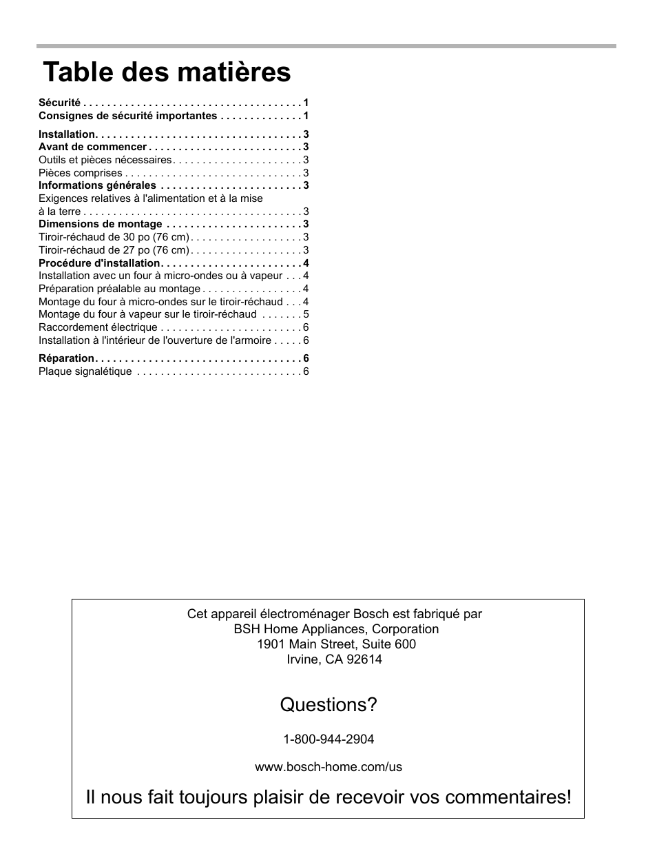 Bosch HWD5051UC User Manual | Page 9 / 24