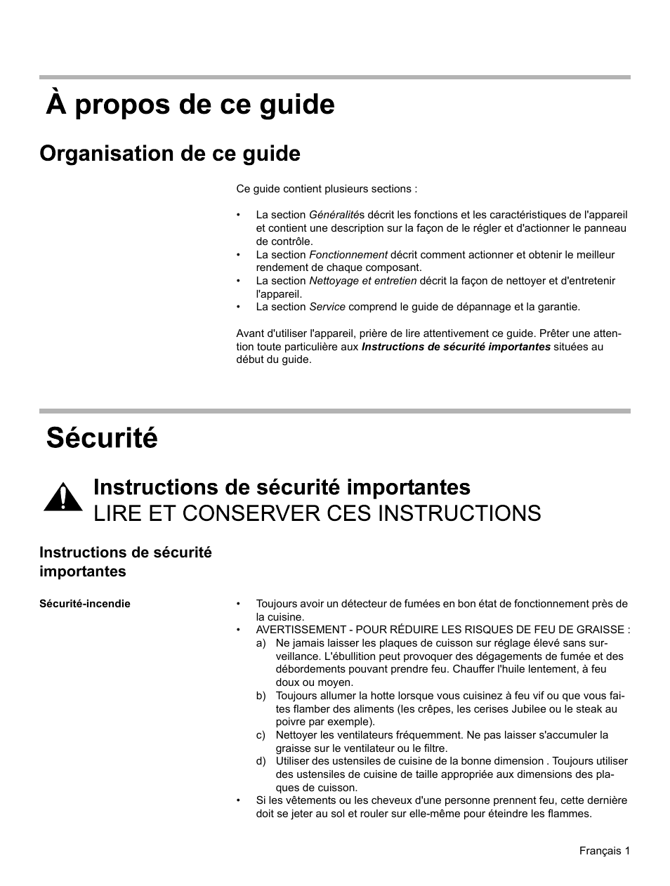 Instructions de sécurité importantes | Bosch HUI31451UC User Manual | Page 13 / 32