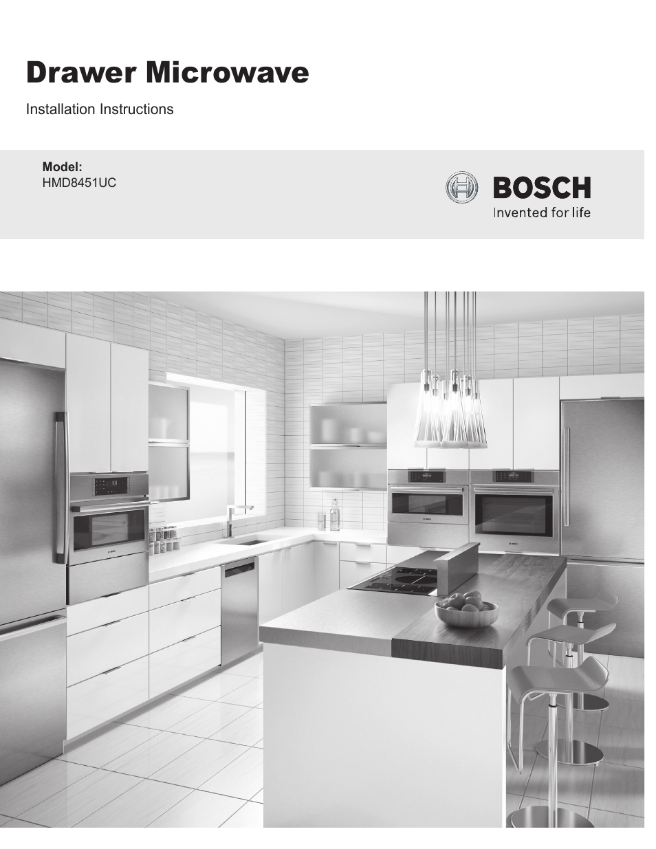 Bosch HMD8451UC User Manual | 24 pages