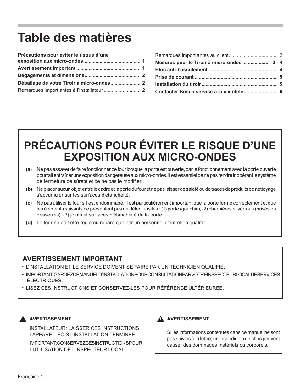 Bosch HMD8451UC User Manual | Page 9 / 24
