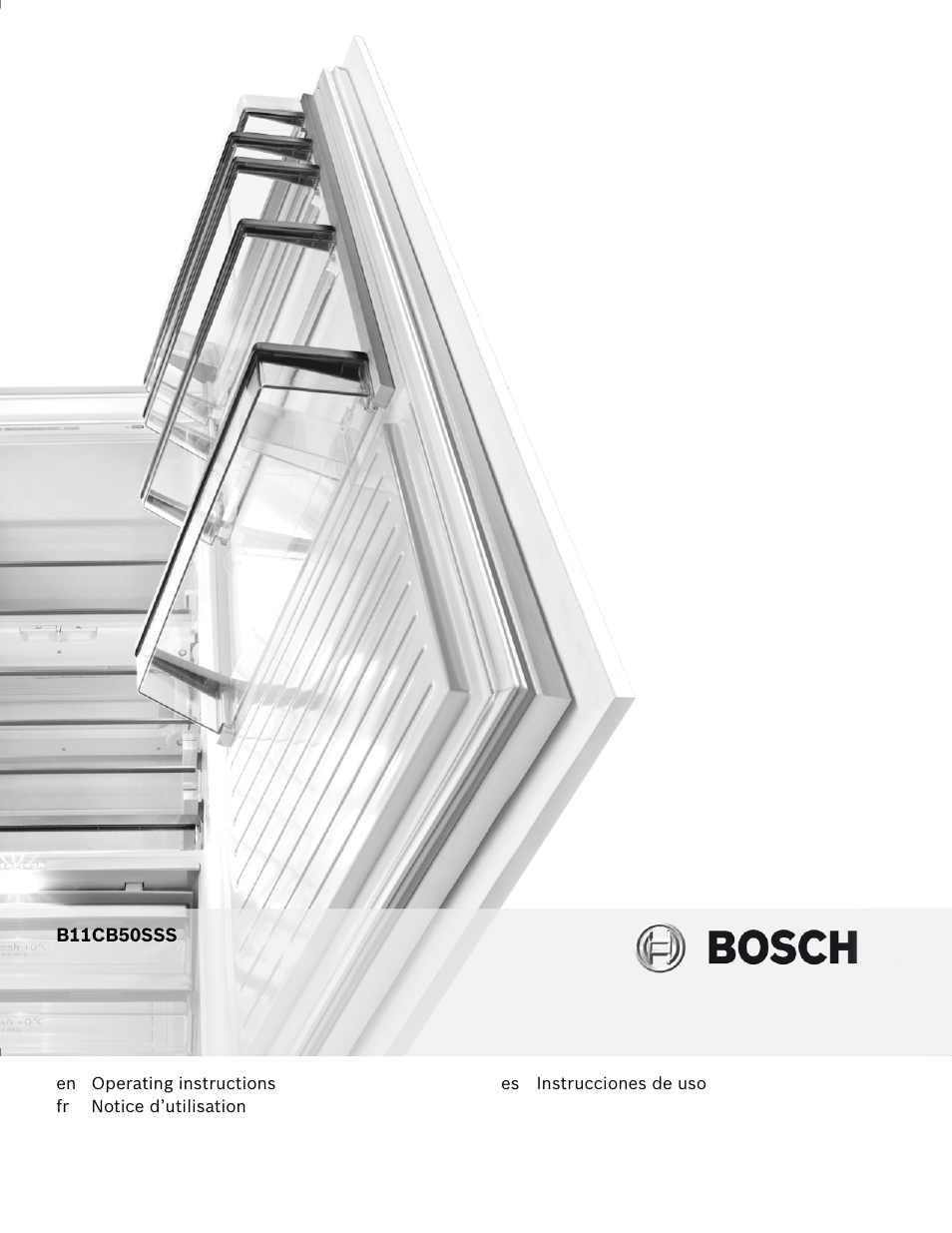 Bosch B11CB50SSS User Manual | 55 pages