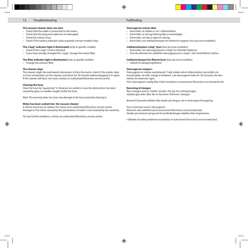 Electrolux ZUS3922B User Manual | Page 14 / 92