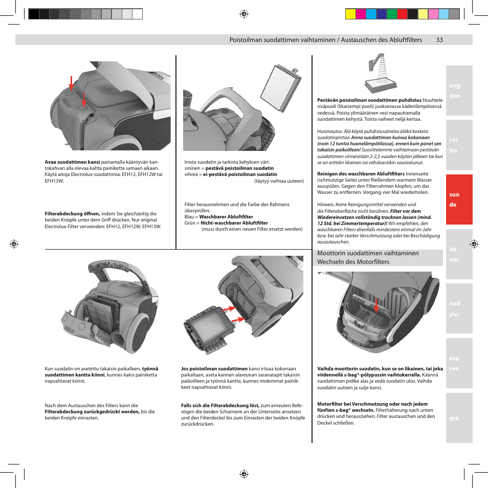 Electrolux ZUS3922B User Manual | Page 35 / 92