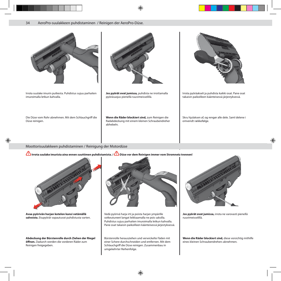Electrolux ZUS3922B User Manual | Page 36 / 92