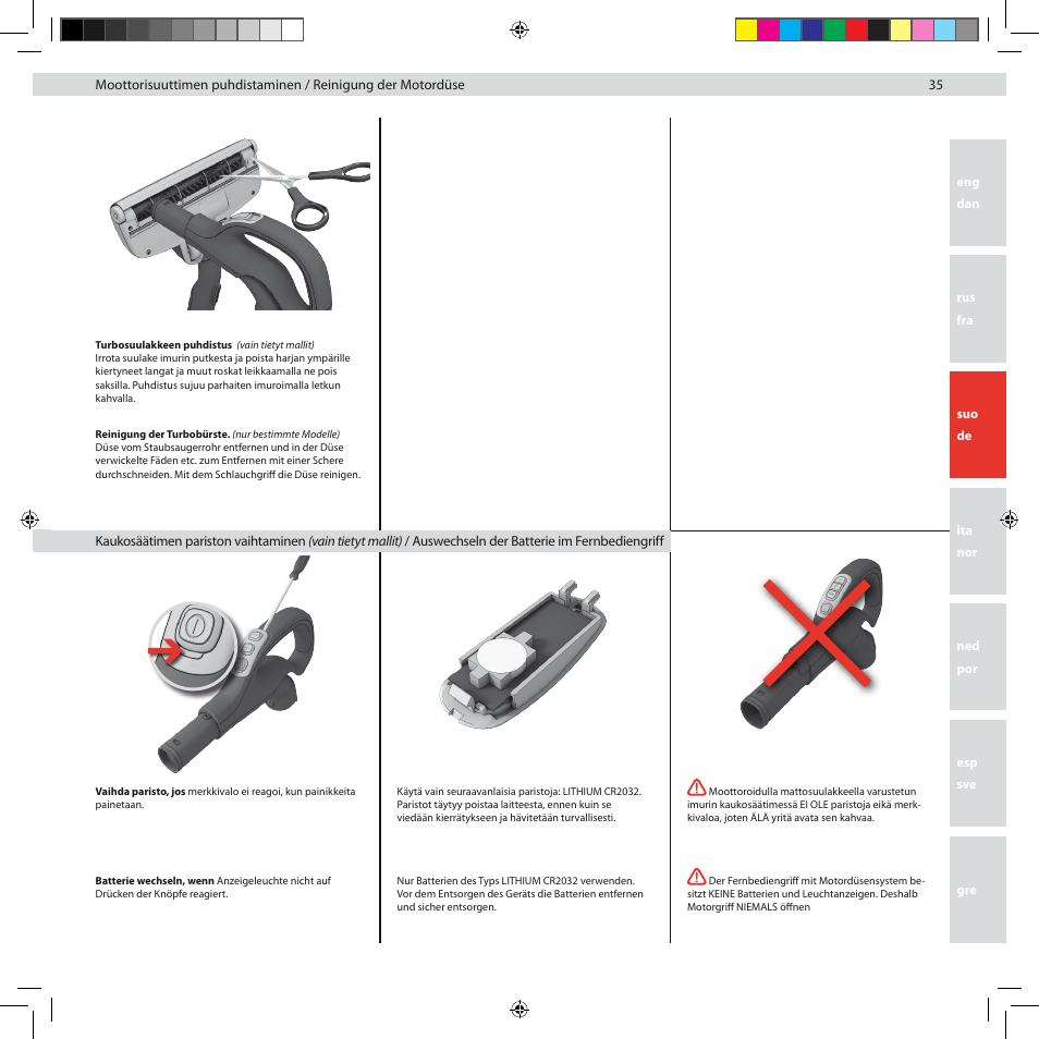 Electrolux ZUS3922B User Manual | Page 37 / 92