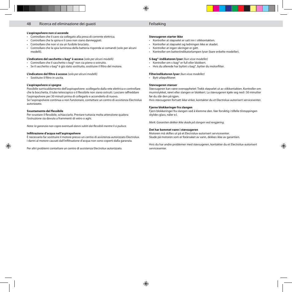 Electrolux ZUS3922B User Manual | Page 50 / 92